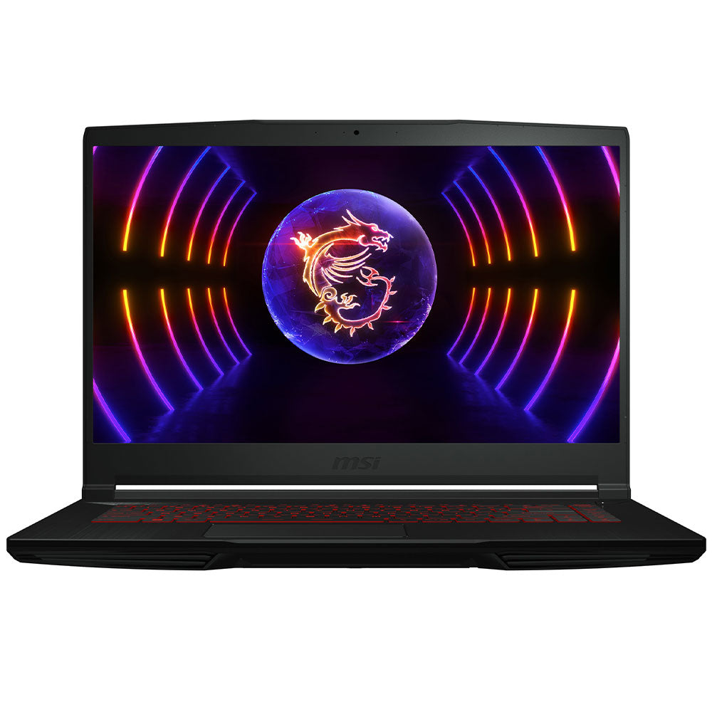 MSI Thin GF63 12UC Laptop (Intel Core i7-12650H - 16GB Ram - M.2 NVMe 512GB - Nvidia RTX 3050 GDDR6 - 15.6 Inch FHD IPS 144Hz) - Black