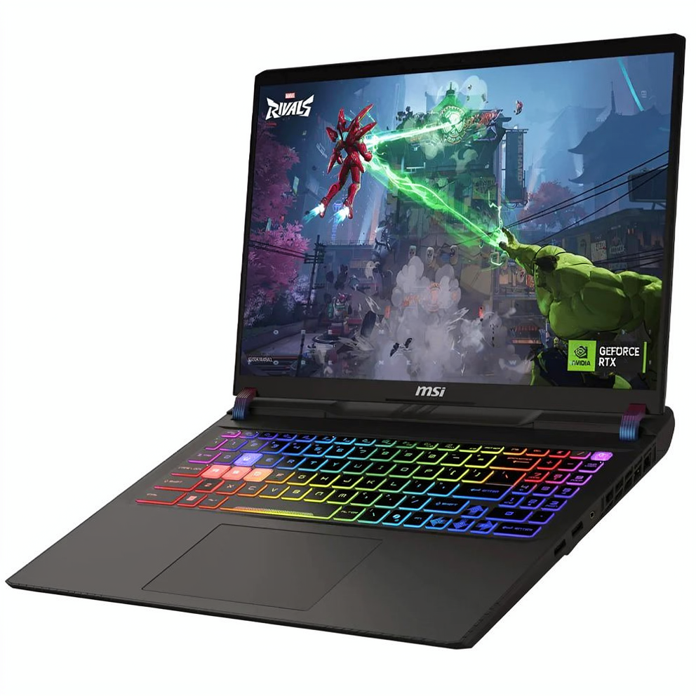MSI Vector 16 HX AI A2XWHG-070EG Laptop (Intel Core Ultra 9 275HX - 32GB Ram - M.2 NVMe 1TB - Nvidia RTX 5070 Ti 12GB - 16 Inch QHD+ IPS 240Hz - Win11) - Cosmos Gray