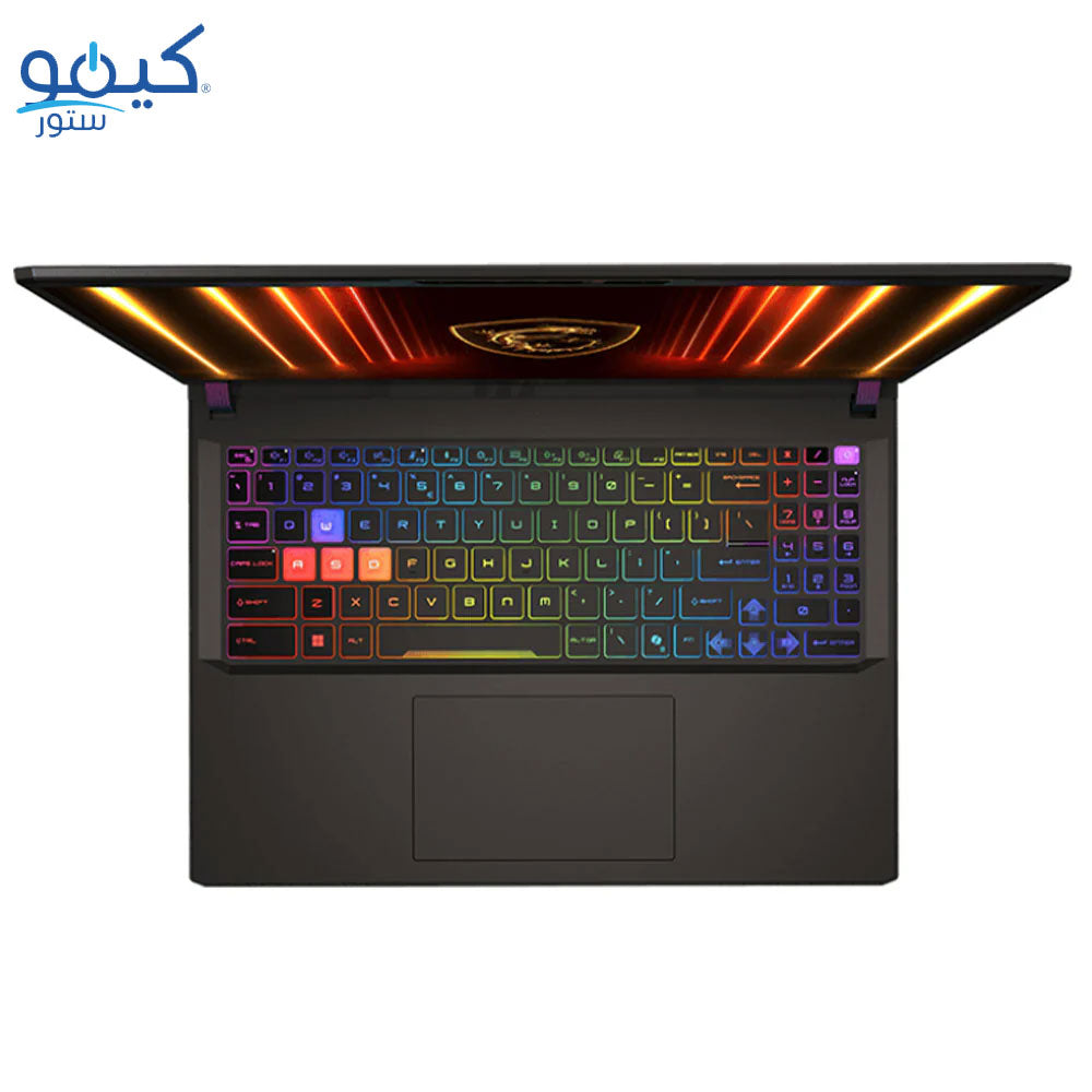 لاب توب ام اس اى Vector 16 HX AI A2XWHG-489EG (انتل كور Ultra 7 255HX - رام 16جيجابايت - هارد 1 تيرابايت M.2 NVMe - نفيديا 12 جيجابايت RTX 5070 Ti - شاشة 16 بوصة 240 هرتز QHD+ IPS - ويندوز 11) - رمادي
