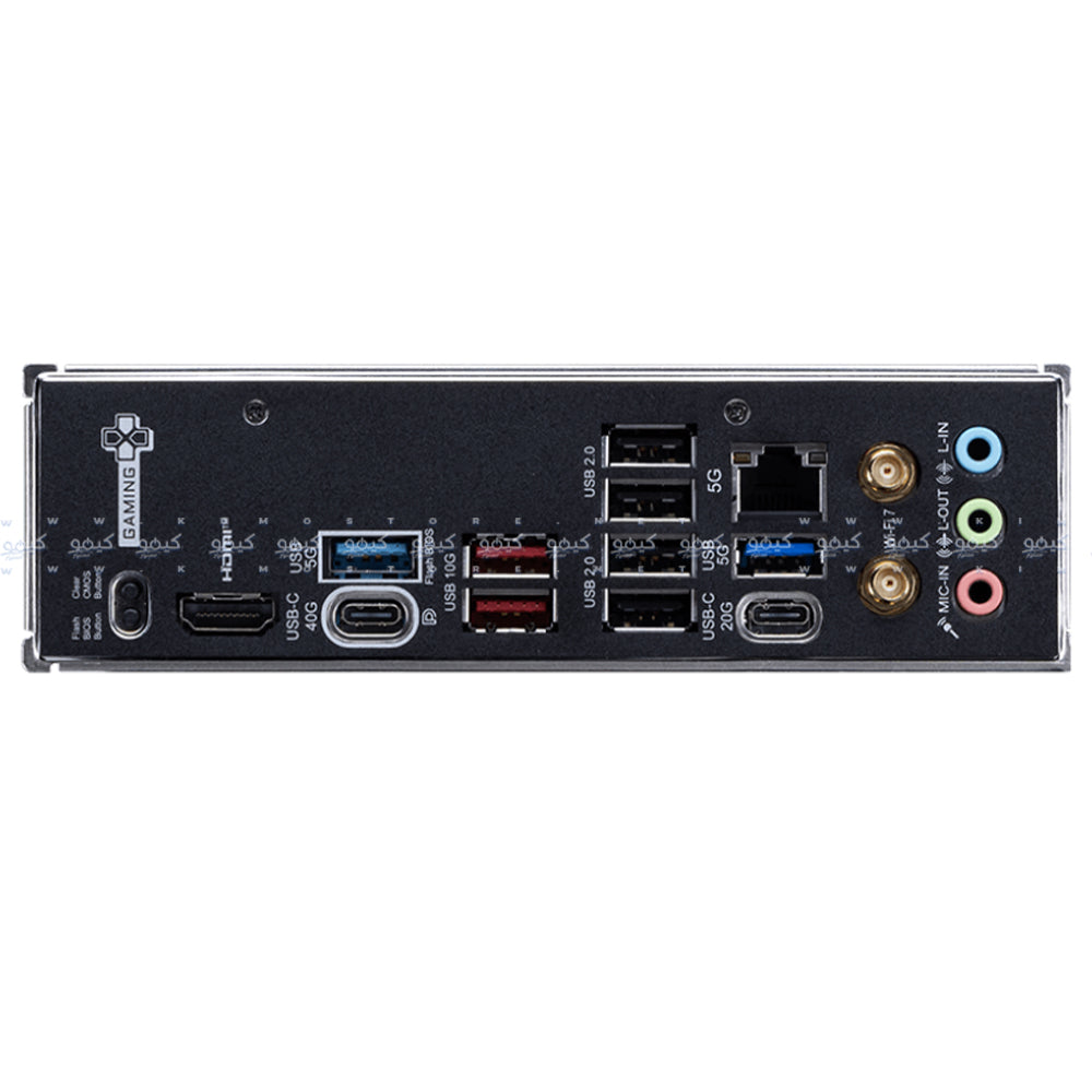 مازر بورد ام اس اي X870E GAMING PLUS WiFi DDR5 سوكيت معالج AM5