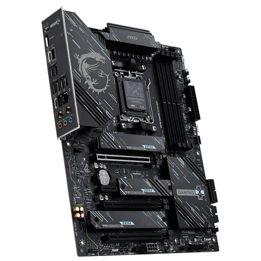 مازر بورد ام اس اي X870E GAMING PLUS WiFi DDR5 سوكيت معالج AM5