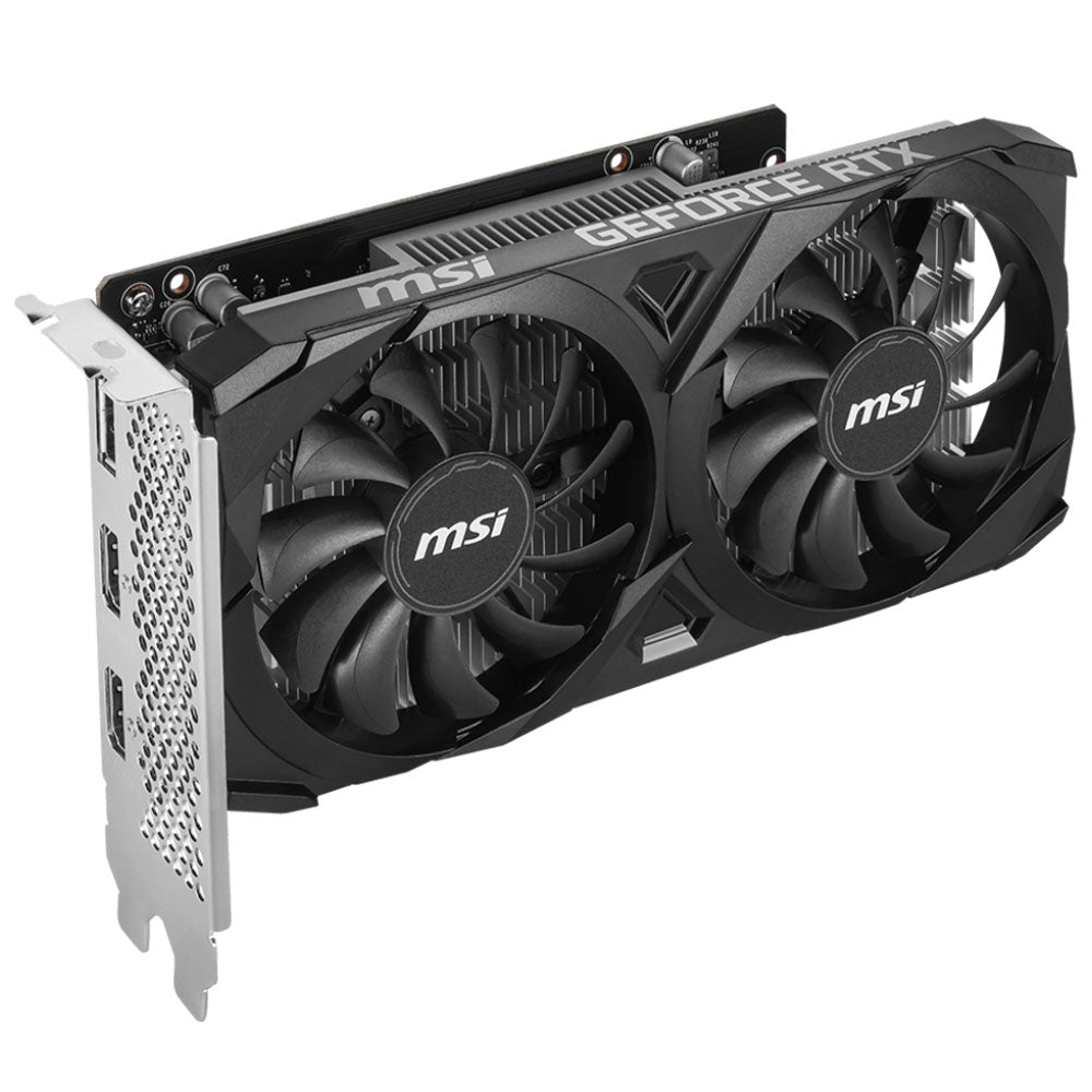 MSI GeForce RTX 3050 Ventus 2X E OC 6GB GDDR6 Graphics Card