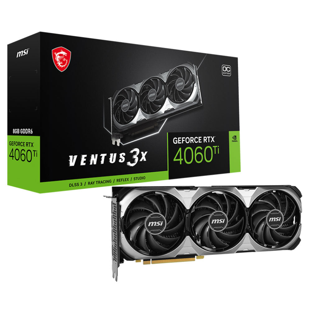 MSI GeForce 3X E1 OC 8G GDDR6 Graphics Card