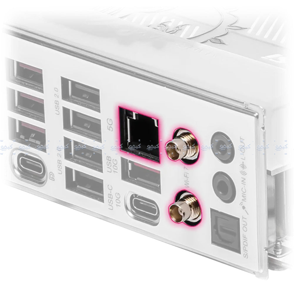 مازر بورد ام اس اي MPG X870E EDGE TI WiFi DDR5 سوكيت معالج  