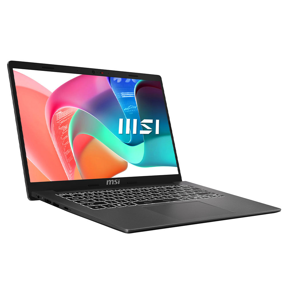 MSI Modern 14 F13MG-040XEG Laptop (Intel Core i7-1355U - 8GB Ram - M.2 NVMe 512GB - Intel UHD Graphics - 14 Inch FHD IPS 60Hz) - Platinum Gray