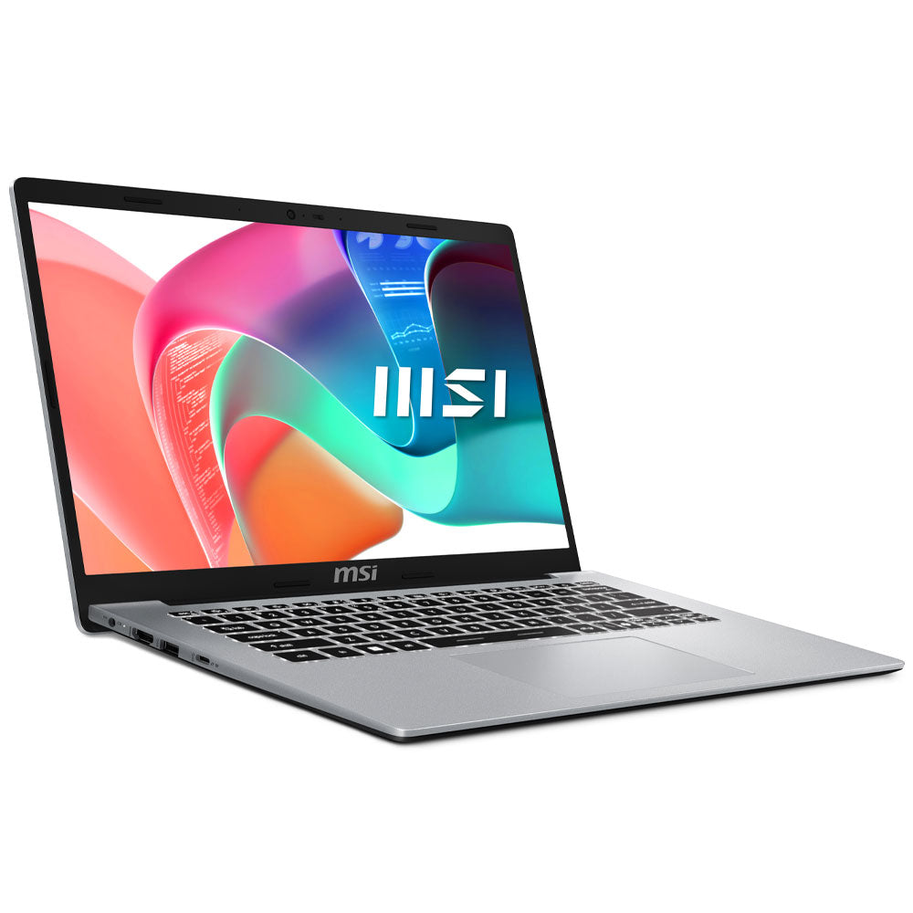 MSI Modern 14 F13MG-041XEG Laptop (Intel Core i7-1355U - 8GB Ram - M.2 NVMe 512GB - Intel UHD Graphics - 14 Inch FHD IPS 60Hz) - Urban Silver