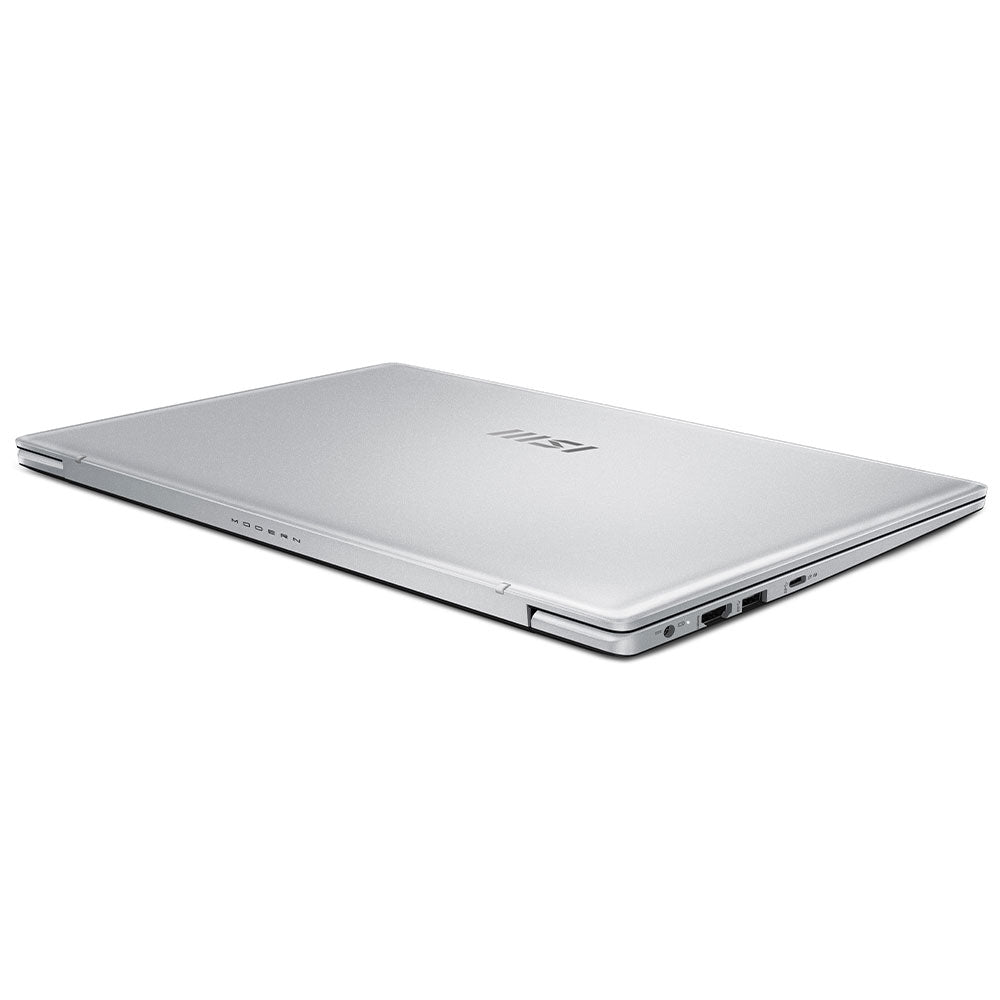 MSI Modern 14 F13MG-041XEG Laptop (Intel Core i7-1355U - 8GB Ram - M.2 NVMe 512GB - Intel UHD Graphics - 14 Inch FHD IPS 60Hz) - Urban Silver