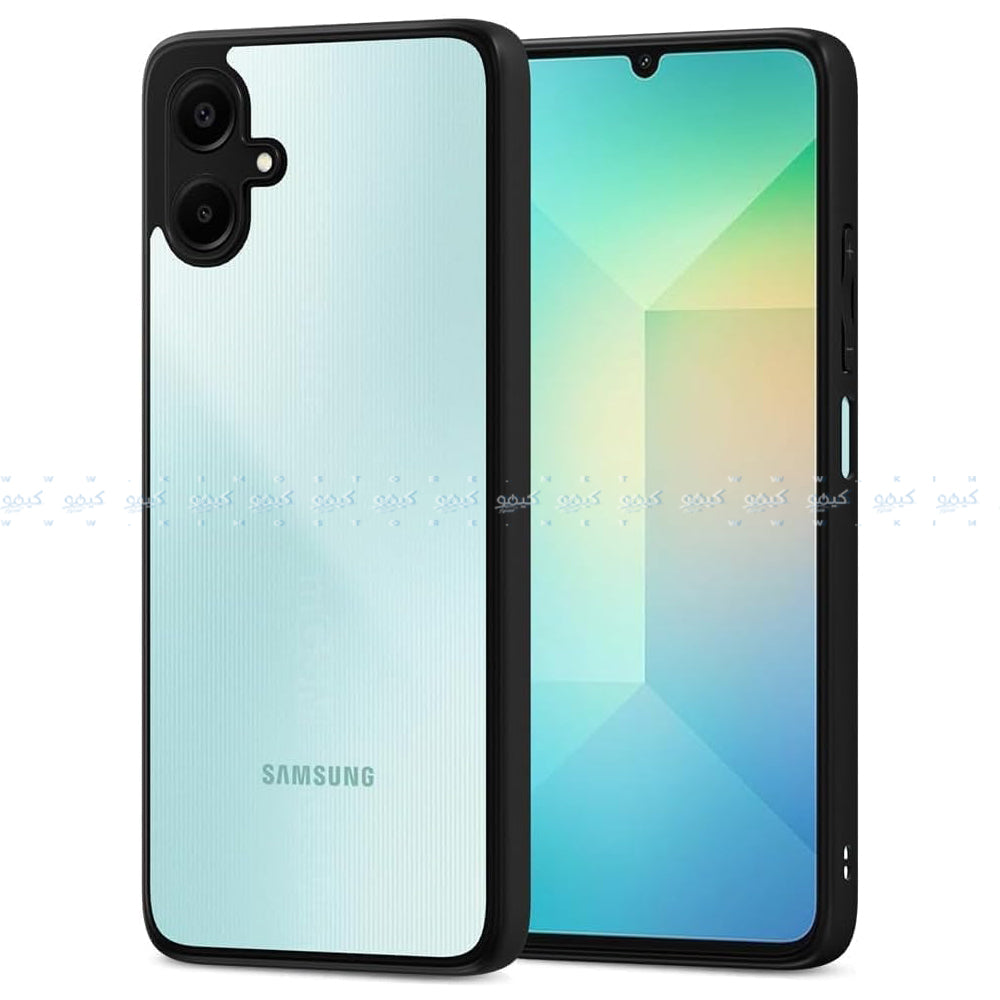 Magic Mask Phone Silicone Transparent Cover Samsung Galaxy A07 - Black