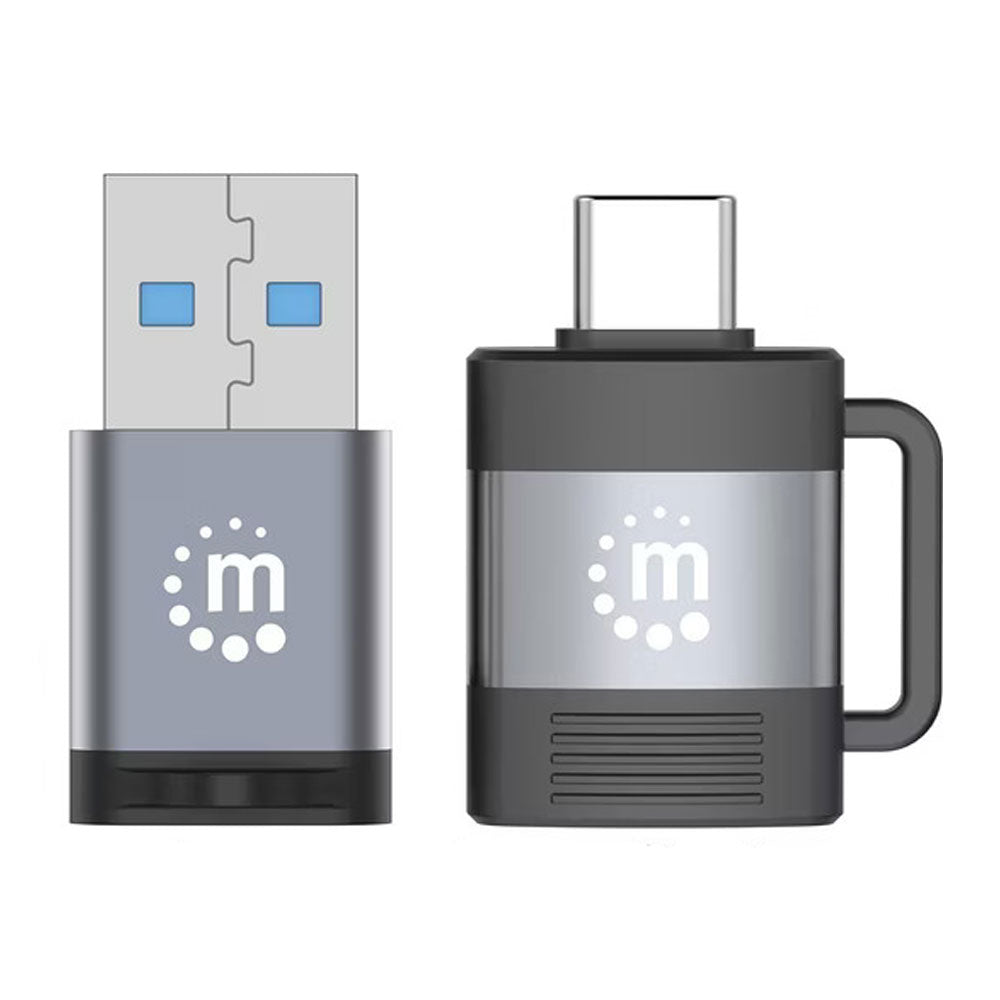 Manhattan CV-14-0 Type-C to USB & USB to Type-C OTG Adapter Converter