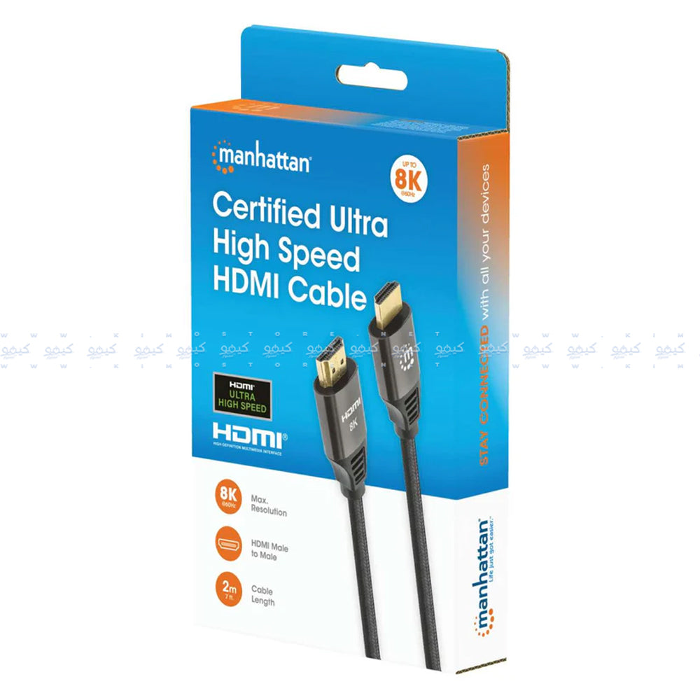 Manhattan CV-48-8 8K HDMI Monitor Cable 2m