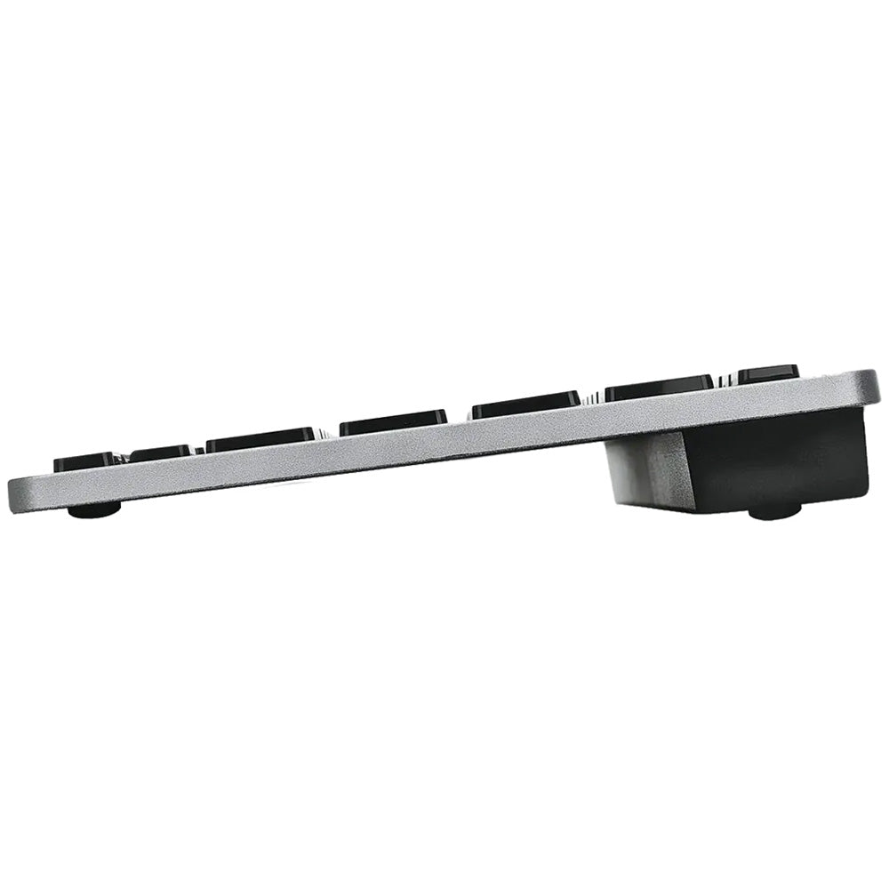 كيبورد مانهاتن لاسلكي بلوتوث ثنائي الوضع إنجليزي وعربي KB-03-B Ultra Slim