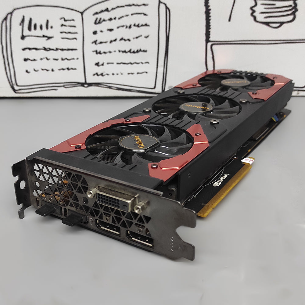 كارت شاشة مانلى جيمينج 8 جيجابايت GeForce GTX 1080 Gallardo GDDR5X (استعمال خارج)