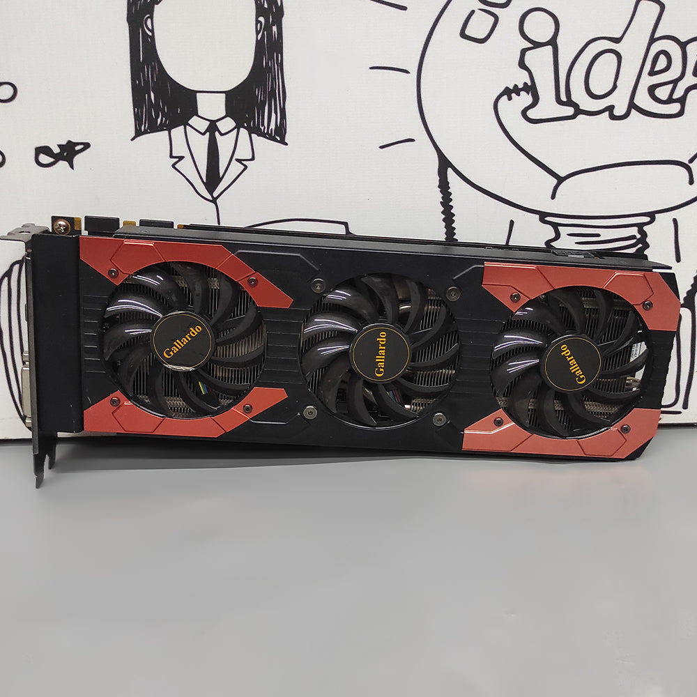 كارت شاشة مانلى جيمينج 8 جيجابايت GeForce GTX 1080 Gallardo GDDR5X (استعمال خارج)