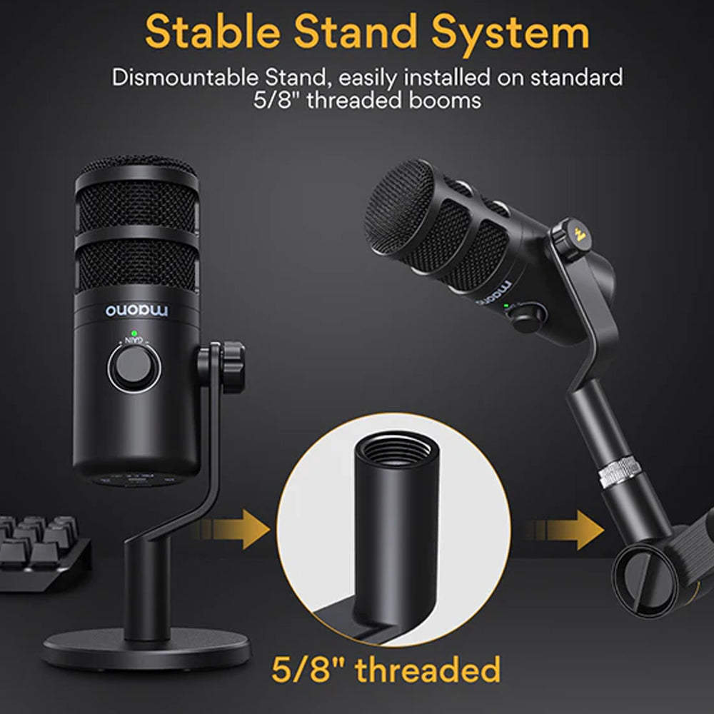 Maono PD100U Podcast Dynamic Wired 