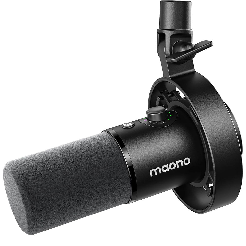 Maono PD300X Dynamic Wired Microphone - Black