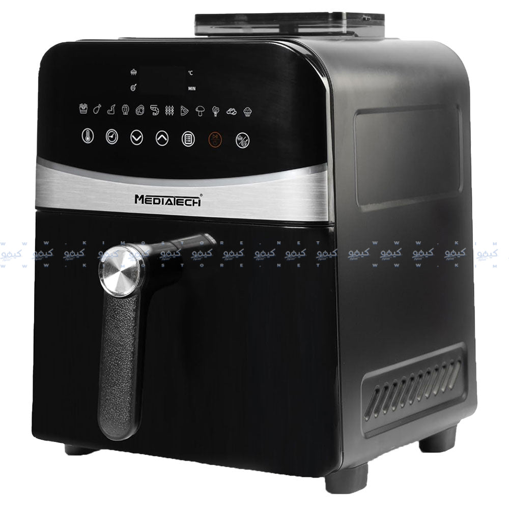 Mediatech Air Fryer MT-AF50D 6L 2000W - Black