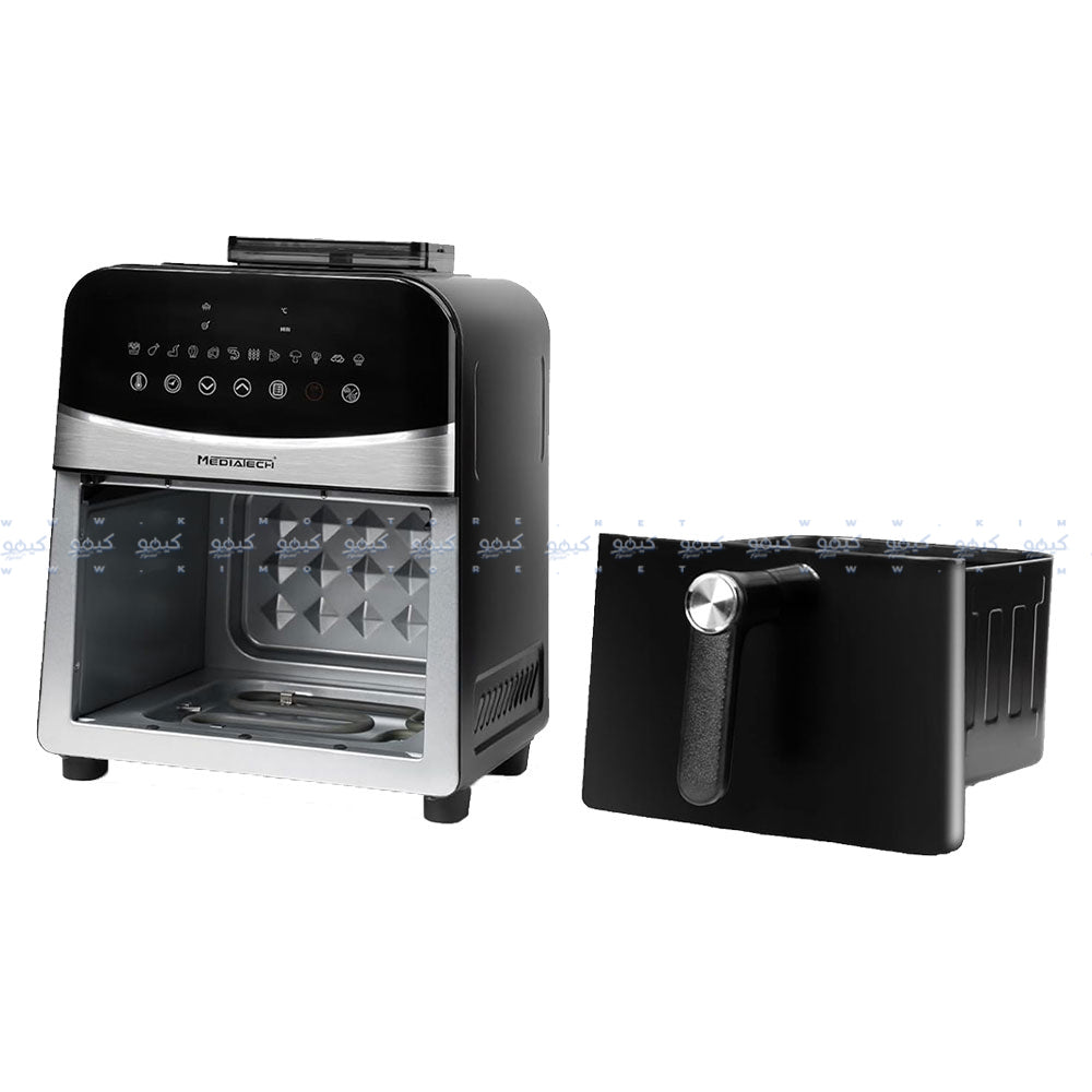 Mediatech Air Fryer MT-AF50D 6L 2000W - Black