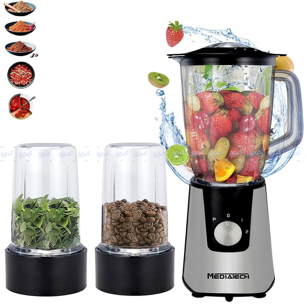 خلاط ميدياتك 3 في 1 1.5 لتر 600 وات MT-B18
