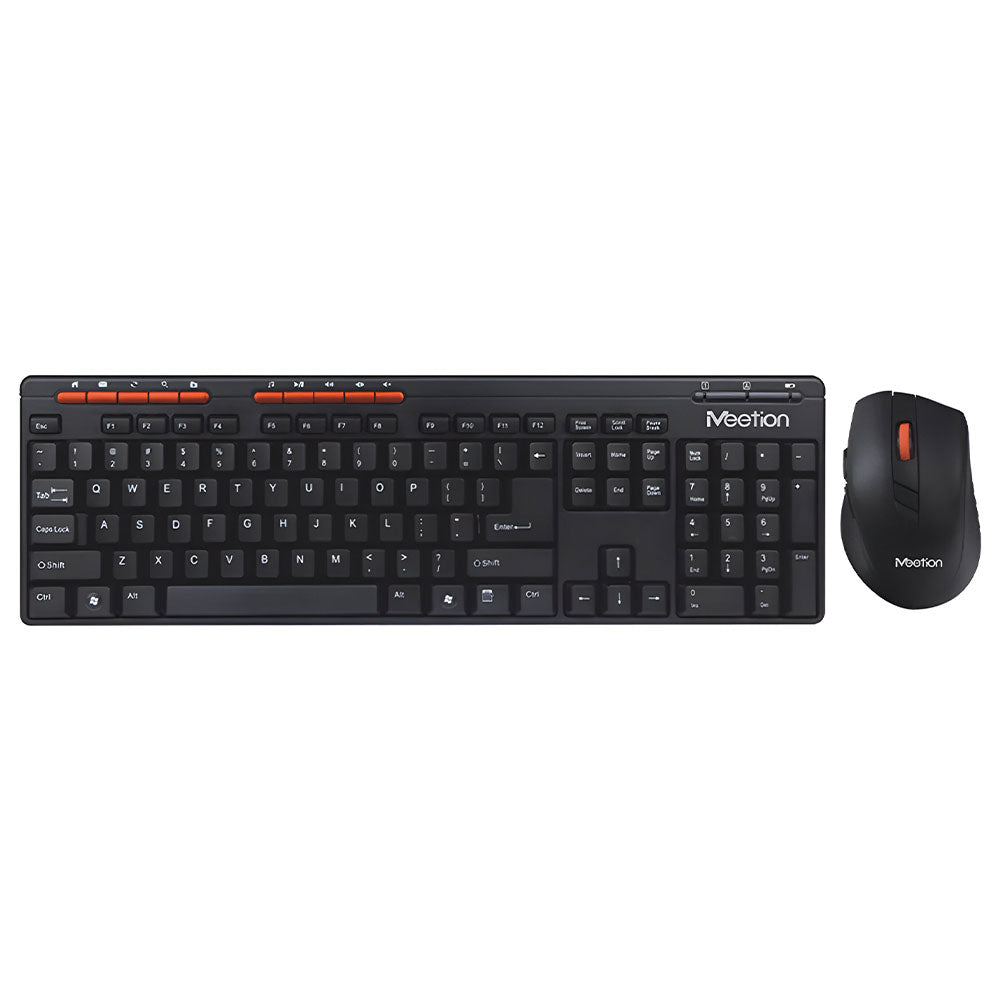 Meetion 4100 Wireless Keyboard + Mouse Combo English & Arabic