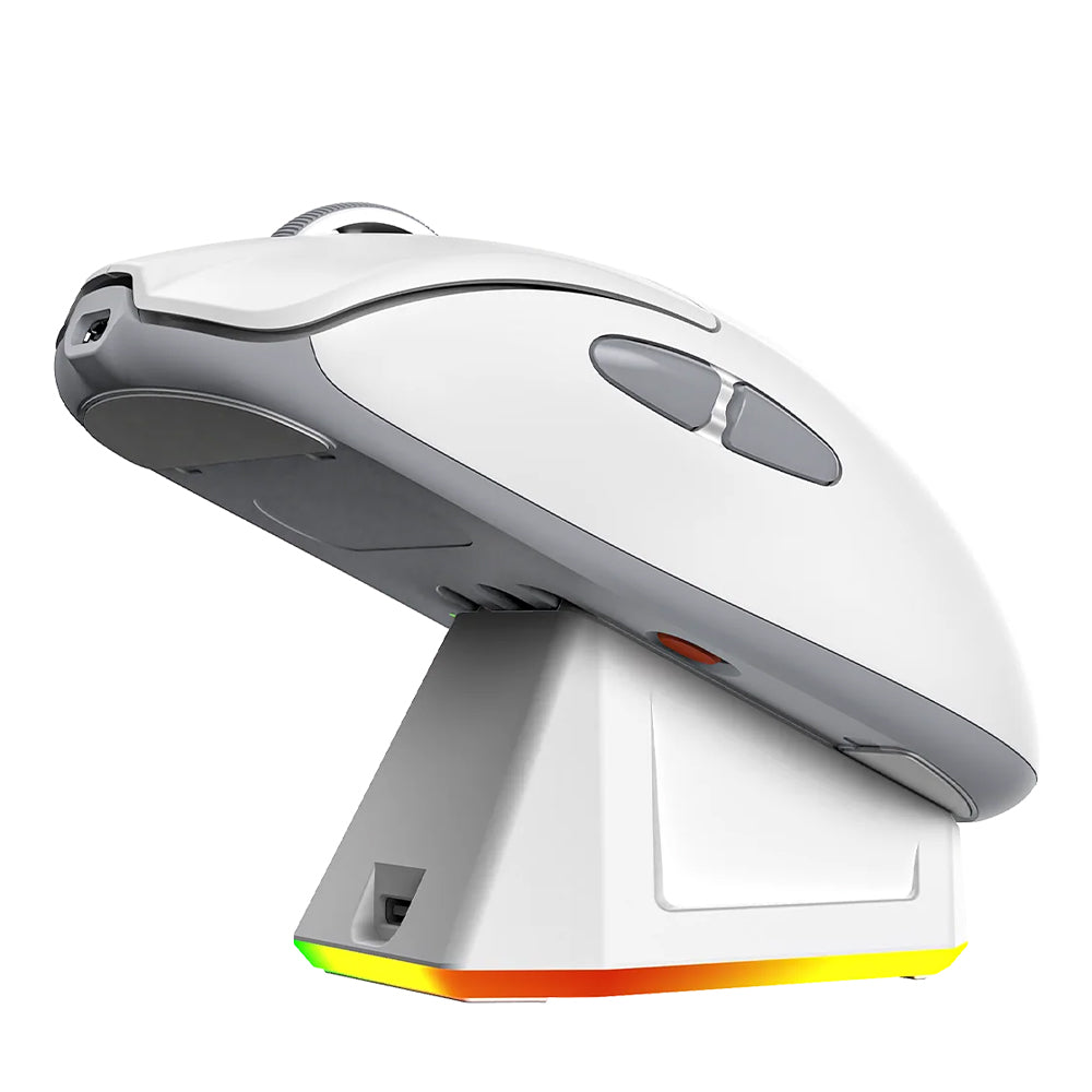 Meetion Air GW39 Triple-Mode Rechargeable Bluetooth Wireless & Wired Mouse 2600DPI With RGB Magnetic Charging Dock