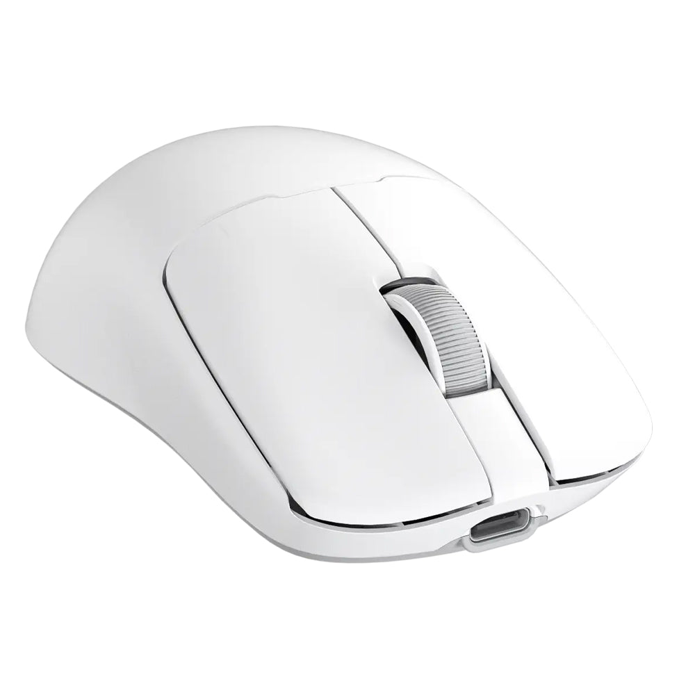 Meetion Air GW40 Pro Triple Mode Rechargeable Bluetooth Wireless & Wired Mouse 2600DPI - White