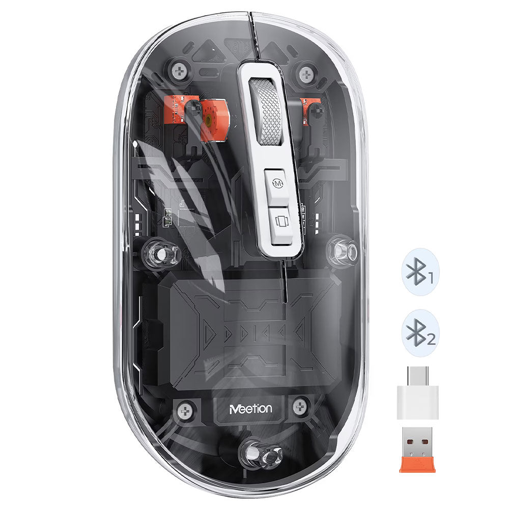 Meetion BTM005 Rechargeable Bluetooth Wireless Mouse 2400Dpi 