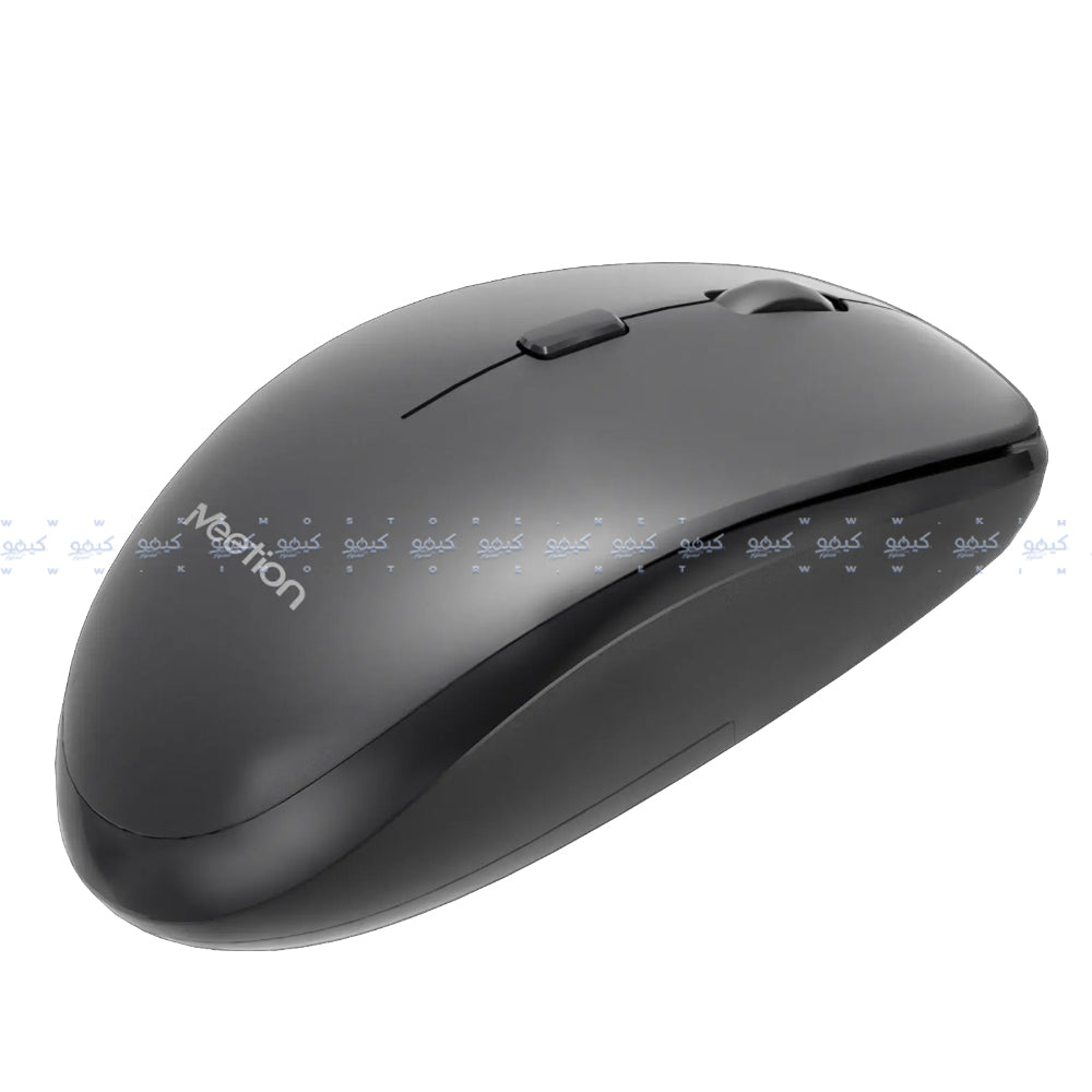 Meetion BTM100 Dual Mode Bluetooth Wireless Mouse 3800Dpi - Steel Gray