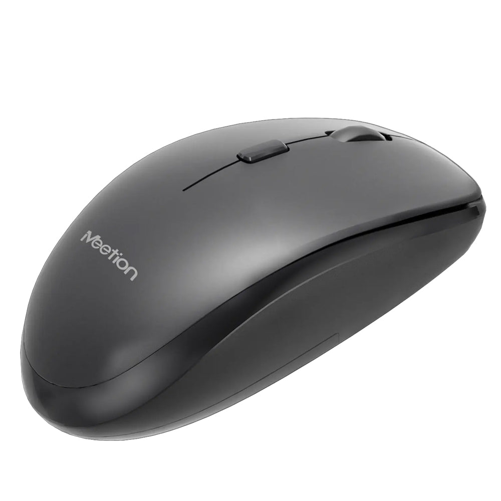 Meetion BTM100 Dual Mode Bluetooth Wireless Mouse 3800Dpi - Steel Gray