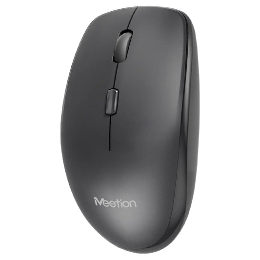 Meetion BTM100 Dual Mode Bluetooth Wireless Mouse 3800Dpi - Steel Gray