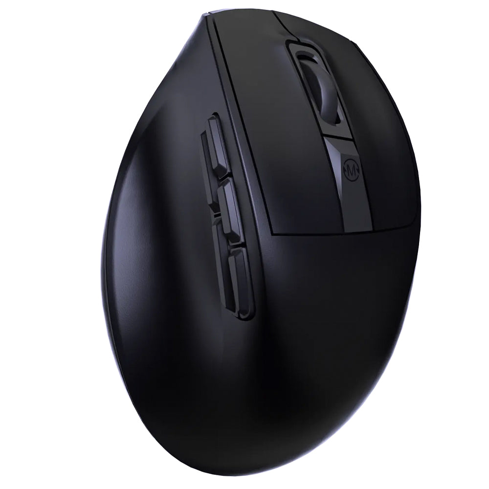 Meetion BTM660 Triple Mode Rechargeable Bluetooth Wireless & Wired Mouse 2400Dpi - Black