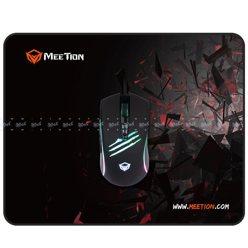 Meetion Mouse + Mouse Pad