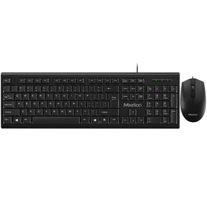 Meetion C100 Wired Keyboard + Mouse Combo English & Arabic