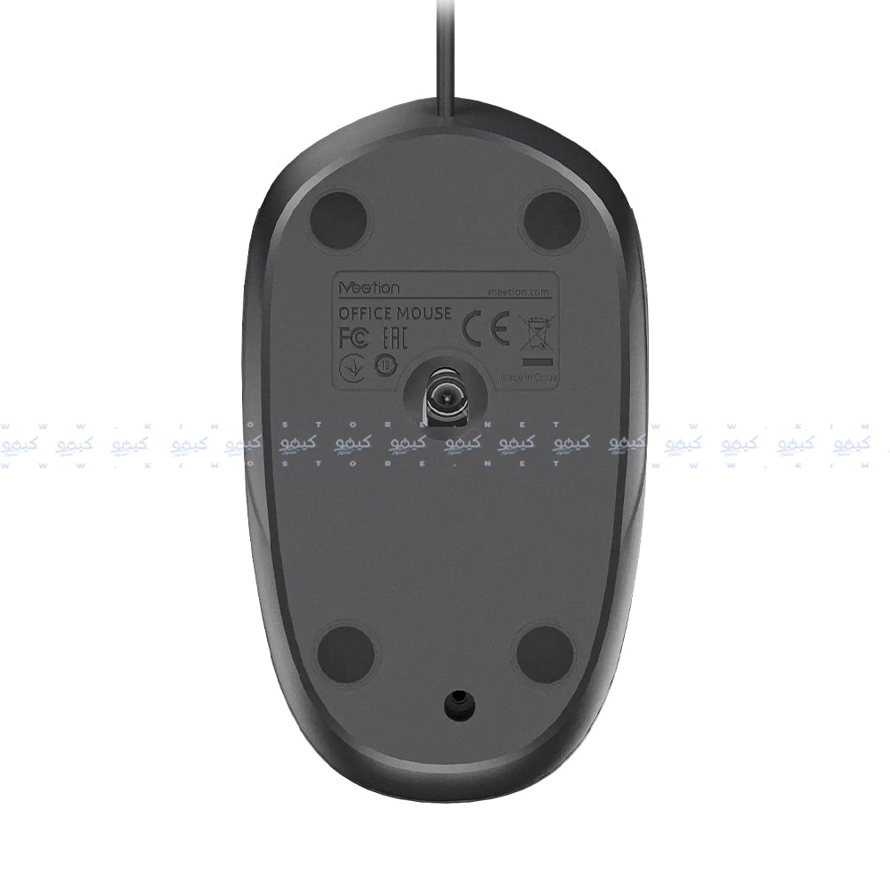 كيبورد + ماوس ميشن سلكي كومبو إنجليزي وعربي C235 Silent - اسود