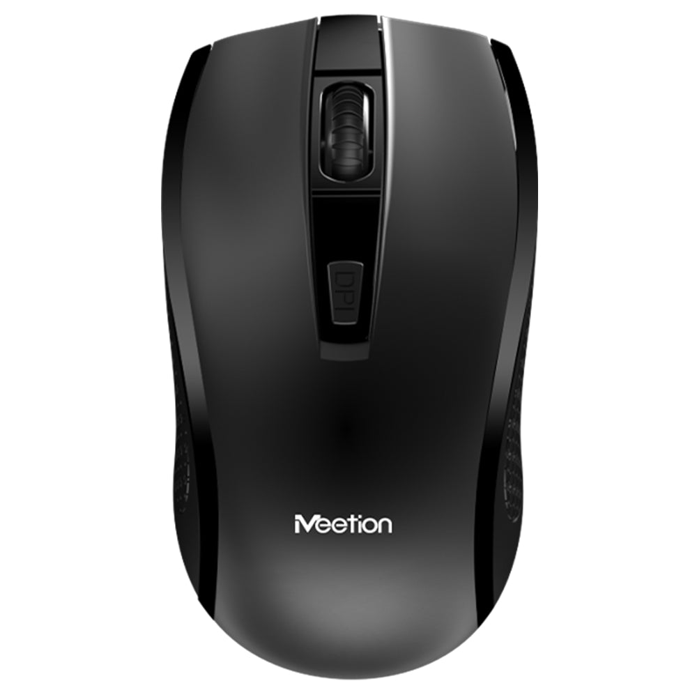 Meetion C4120 Little Wireless Keyboard + Mouse Combo English & Arabic - Black