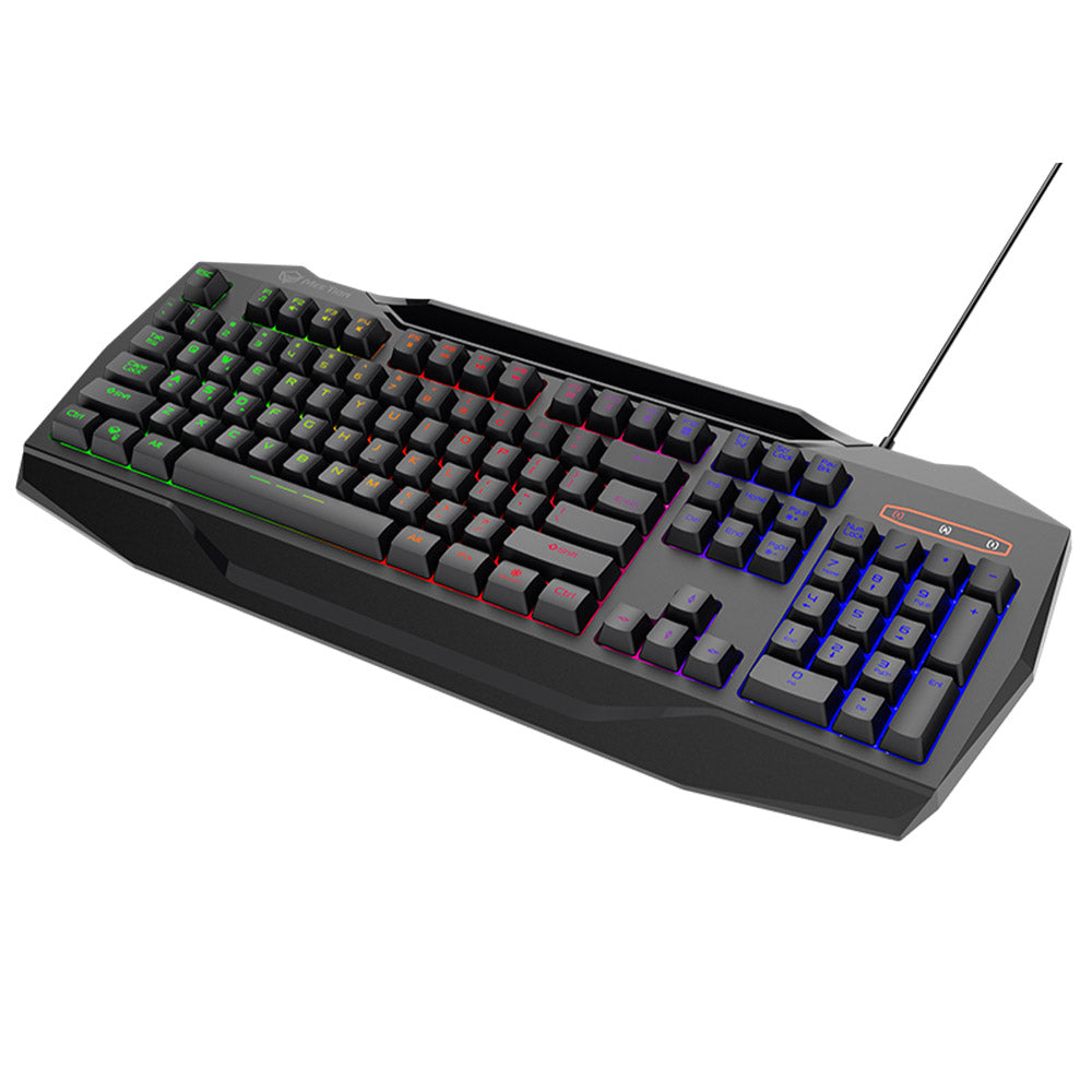 Meetion C490 4In1 Wired Rainbow Gaming Keyboard + Mouse + Mouse Pad + Headset Combo