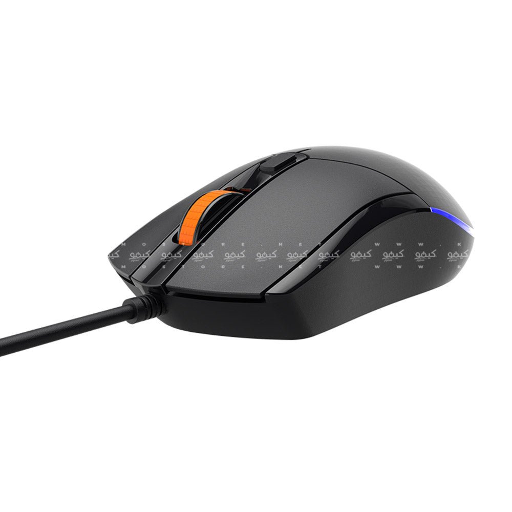 كيبورد + ماوس + ماوس باد + سماعة رأس ميشن سلكي رينبو جيمنج كومبو 4 في 1 إنجليزي وعربي C490