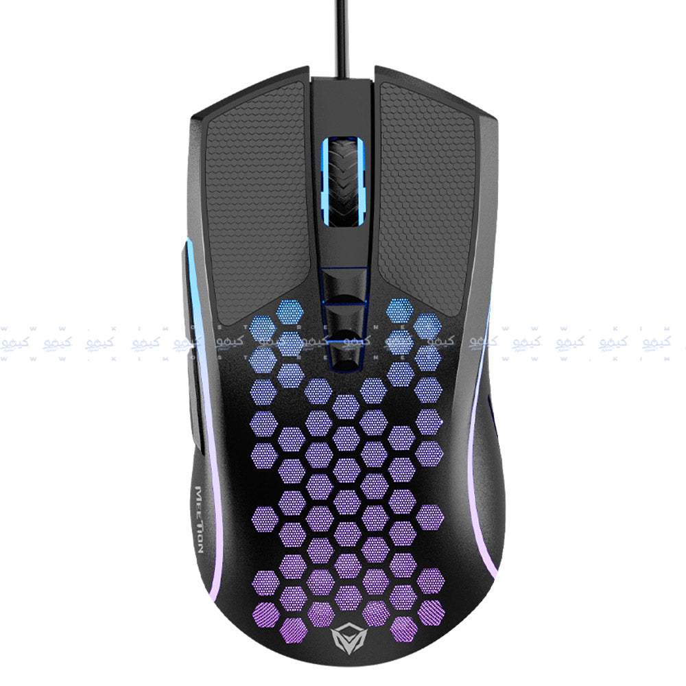 Meetion CO015 4in1 Wired Rainbow Gaming Keypad + Mouse + Mouse Pad 