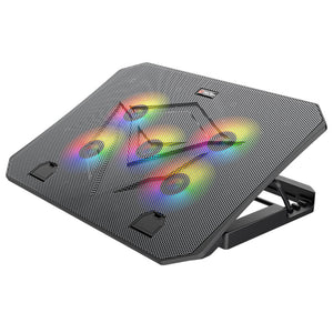 لوحة تبريد لاب توب ميشن RGB جيمنج CP3030