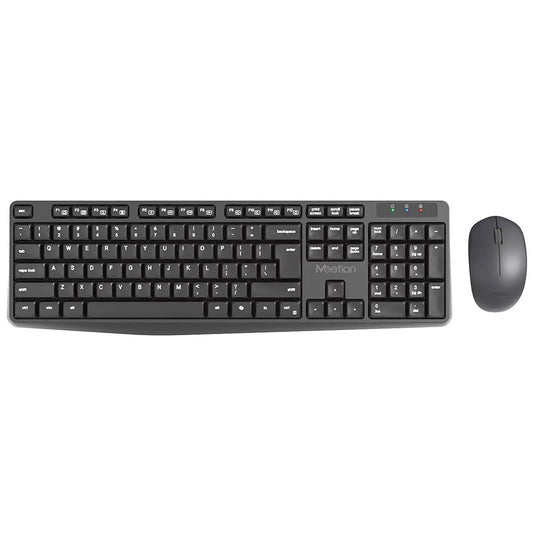 Meetion CW235 Wireless Keyboard + Mouse Combo English & Arabic - Black