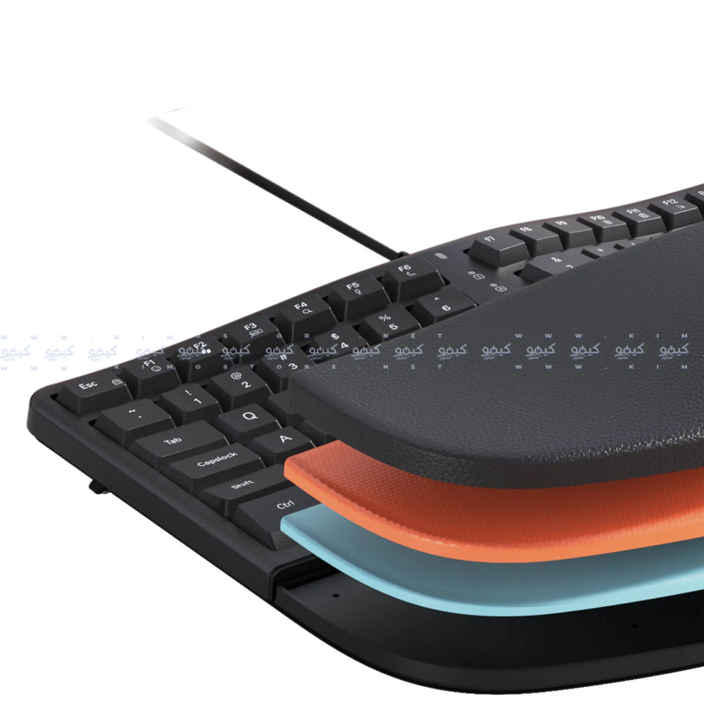 كيبورد + ماوس + ماوس بارد ميشن لاسلكي بلوتوث ثنائي الوضع كومبو قابل للشحن إنجليزي وعربي DirectorC2 