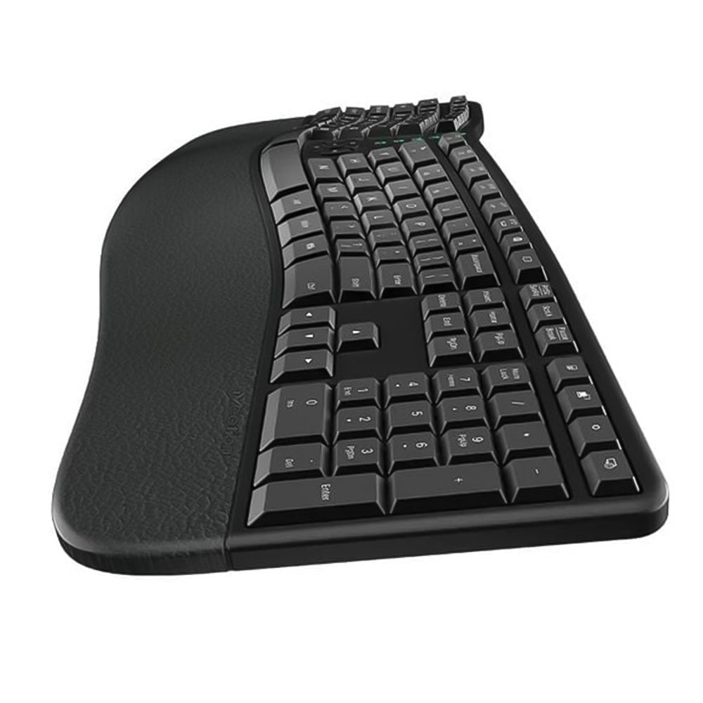 Meetion DirectorW Rechargeable Wireless Keyboard English & Arabic - Black
