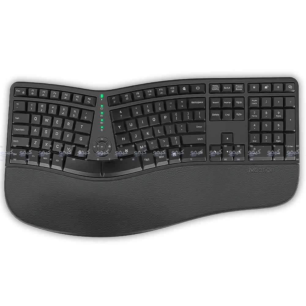 Meetion DirectorW Wireless Keyboard English & Arabic - Black