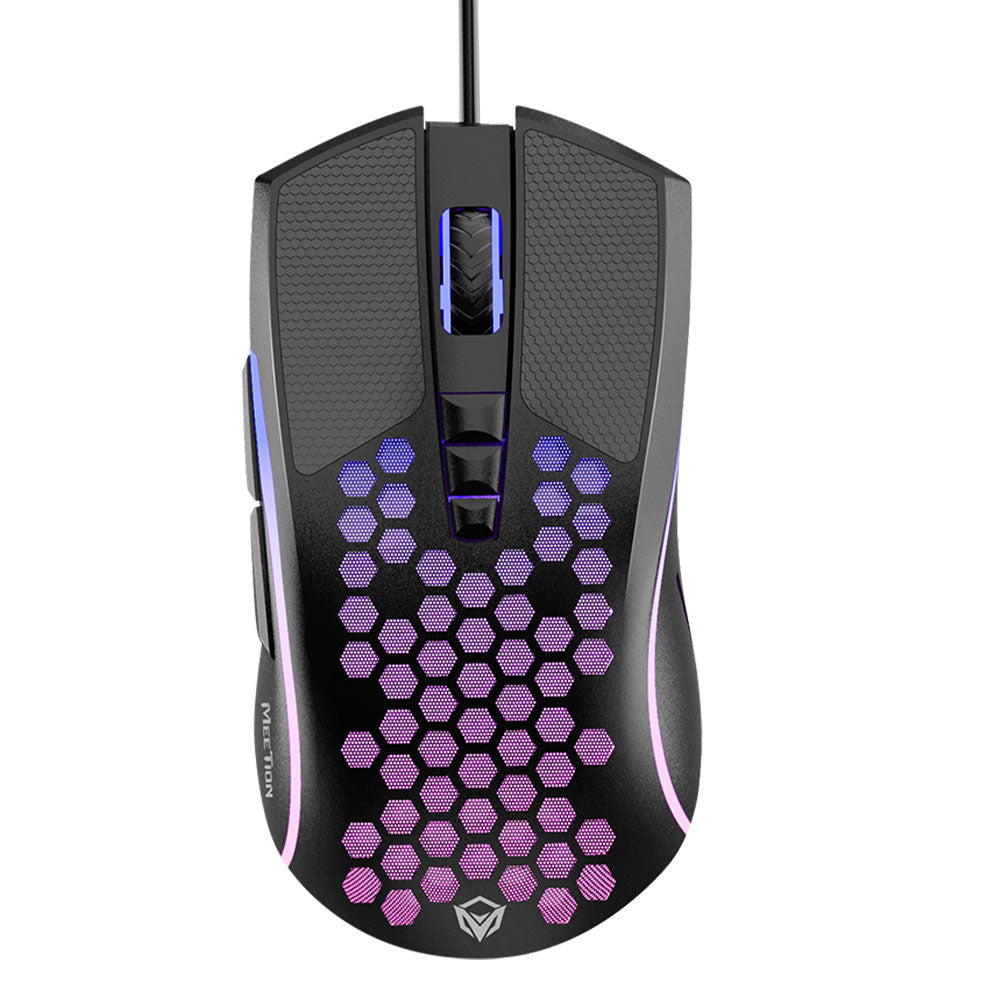 Meetion GM015 Wired RGB Gaming Mouse 64000Dpi