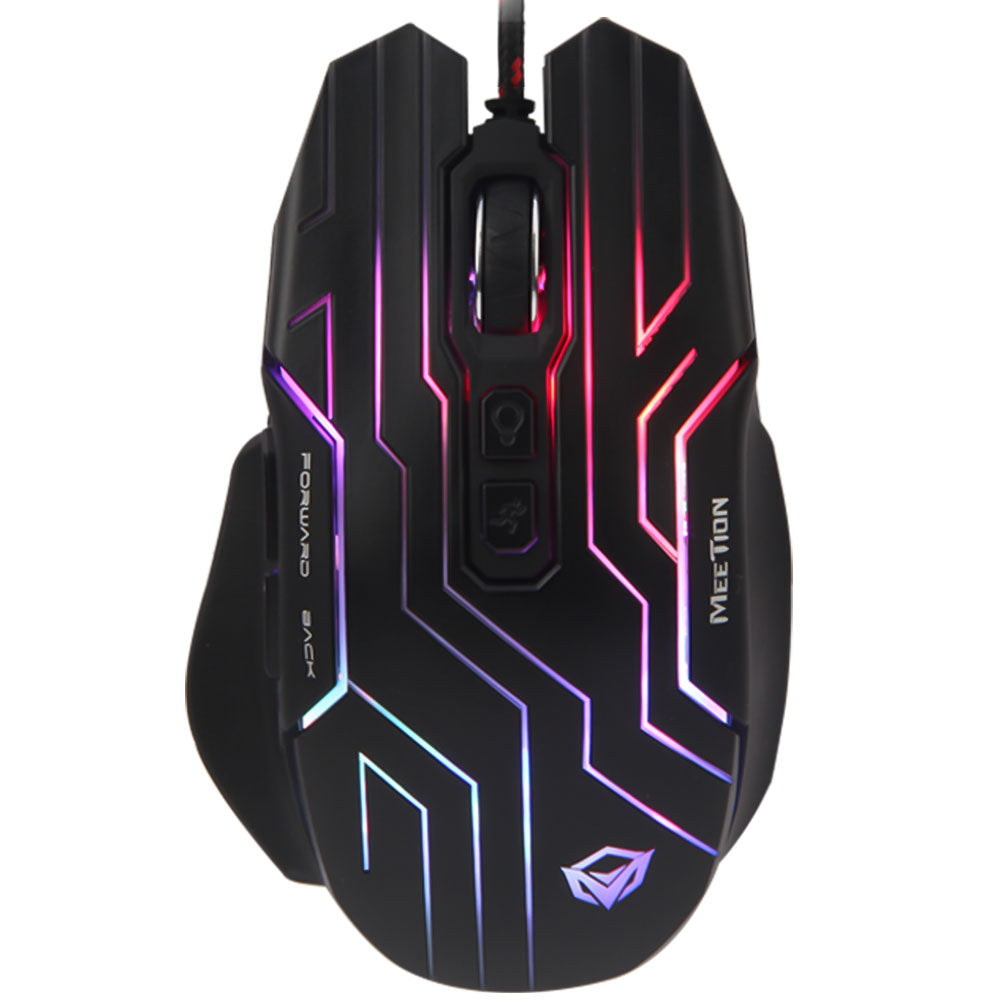 Meetion GM22 Wired RGB Gaming Mouse 4800Dpi