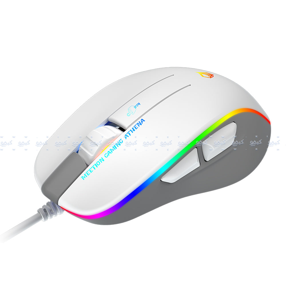 ماوس ميشن سلكي RGB جيمنج 12000 نقطة في البوصة GM23 (2023)