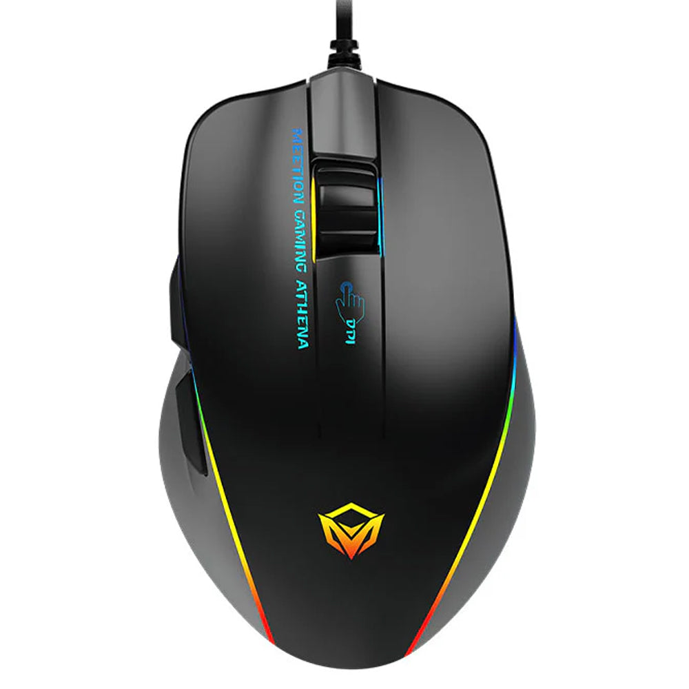 Meetion GM23 (2023) Wired RGB Gaming Mouse 12800Dpi
