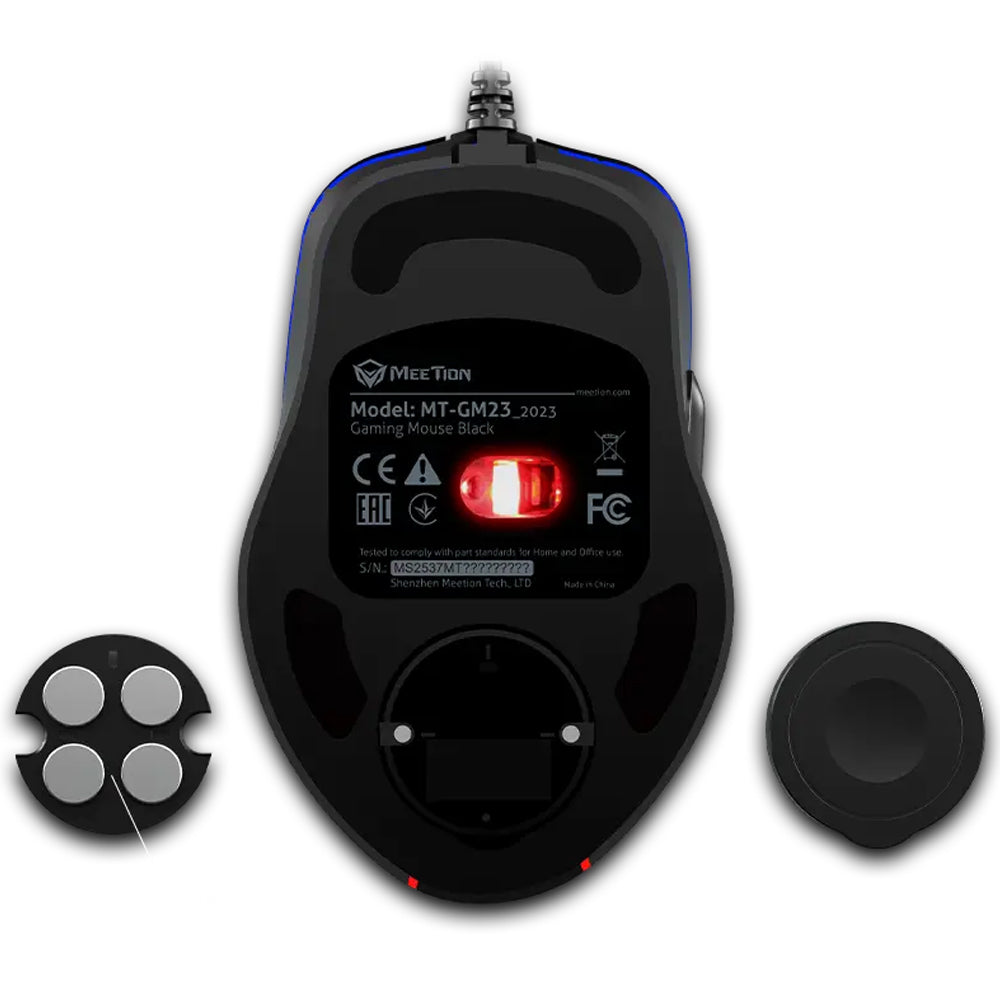 Meetion GM23 (2023) Wired RGB Gaming Mouse 12800Dpi