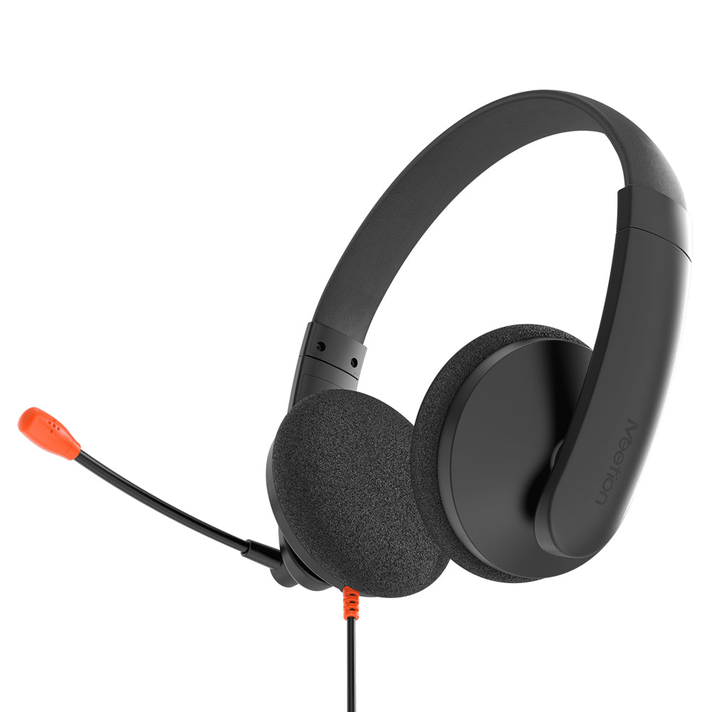 Meetion Headset With Noise-Cancelling Mic