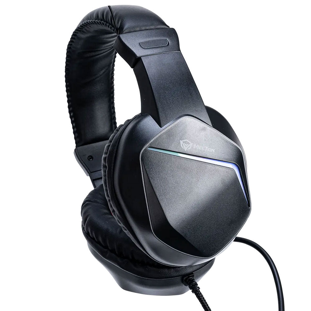 Meetion HP022 RGB Gaming Headset with Noise-Cancelling Mic - Black