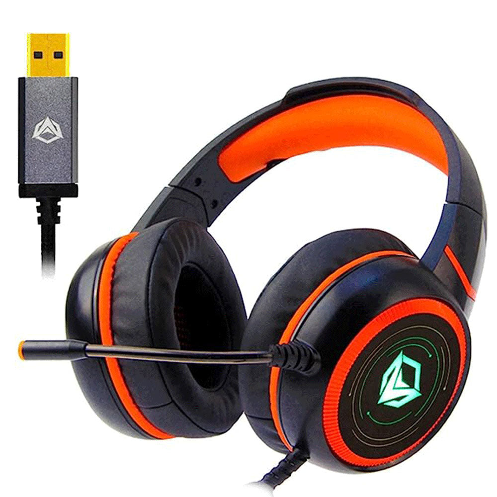 Meetion HP030 Stereo RGB Gaming Headset 7.1 Surround Sound With Noise-Cancelling Mic